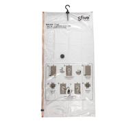 5five Sac compresseur Air-Coat 160x70 cm Transparent avec cintre