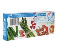 Sac congelation zip 18x20 petit modele x25