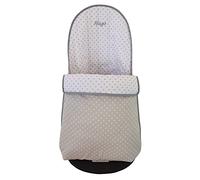 Sac convertible en housse ou housse avec couvercle pour transat BabyBjörn Balance et Balance Soft PERSONNALISÉ avec le NOM. Plusieurs modèles disponibles. (Étoiles Gris)