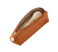 Sac cosmétique de voyage, petit sac de maquillage - Contrôle à glissière cosmétique portable | Bandeaux de maquillage de grande capacité Organisateur multifonctionnel sac de toilette de voyage, Marron