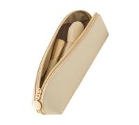 Sac cosmétique de voyage, petit sac de maquillage - Contrôle à glissière cosmétique portable | Bandeaux de maquillage de grande capacité Organisateur multifonctionnel sac de toilette de voyage, Blanc