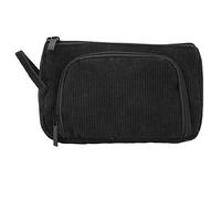 Sac cosmétique de Voyage, Pochette de Maquillage multifonctionnelle 215x130x85mm/8.47inx5.12x3.35in Accessoires de Toilette Portables pour cosmétiques pour Femmes (Noir)