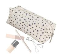Sac Cosmétique Floral - Poute De Brosse À Maquillage À Fleurs | Sac À Brosse À Maquillage Floral, Sac De Maquillage De Maquillage Sac De Rangement De Sacs De Rangement Avec Imprimé À Fleurs, Maquilleu