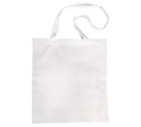 Sac Coton Av. Anses Longues, Blanc, 38x42cm, Anse Env.80cm, Sachet 1 Pce