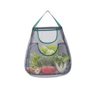 Sac Courses Alimentaires,Sacs Verts Pour Fruits Et Légumes,Sacs En Fruit Legume En Maille,large Double Couche Sac Filet Legumes Courses Reutilisable,à Provisions Portatif En Maille Filet Organiseur