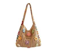 Sac Crochet Sacoche Bohème Fait Main En Tricot