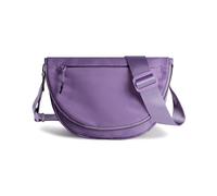 Sac croissant de lune pliable en nylon avec sangle réglable pour homme et femme, violet foncé, Medium, Mode et loisirs