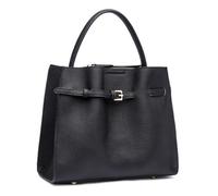 Sac cuir 'Ted Lapidus' noir - 27x23x11 cm [A2357]