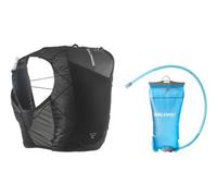 Sac d hydratation salomon active skin 12 poche a eau 1 5l noir