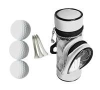 Sac D'accessoires De Golf - Pochette De Rangement Portable Pour Tee-shirt, Support De Rangement Compact Pour Équipement De Golf | Construction En Tissu Renforcé Résistant À L'usure, Système De Poche À