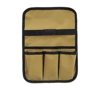 Sac d'accoudoir de chaise de camping, double couche, organiseur de poche