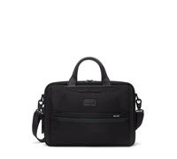 Sac d'affaires en cuir noir Tumi Alpha 4 Noir, 15 pouces