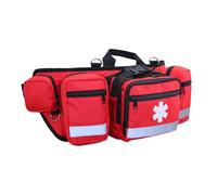 Sac d'aide en plein air - pour kit d'aide, grande capacité | Sac de rangement multipoches pour kit d'aide Sac de rangement avec fermeture éclair avec poignée, sac pour kit d'aiu