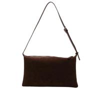 Sac Daim Marron Sac à bandoulière en daim solide et rétro, grande capacité, for femmes, polyvalent, idéal for les déplacements quotidiens(Coffee)