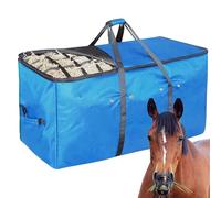 Sac d'alimentation pour animaux de compagnie, mangeoire foin bétail, sac d'alimentation pouvant être accroché pour équins bovins abris animaux