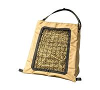 Sac d'alimentation pour chevaux Mangeoire à remplissage facile, grande | Filet de foin à alimentation lente pour chèvres, vaches, lapins, bétail, remorque, ferme, extérieur,