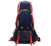 Sac d'alpinisme professionnel en plein air, grande capacité 80l, paquet lourd, Camping en plein air, randonnée, 2.5kg(Blue)
