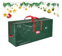 Sac d'arbre de Noël avec fermeture éclair, conteneur de stockage d'arbre de Noël - Sac de rangement pour ornements d'arbre de Noël | Support d'arbre de Noël, organisateur de décoration de Noël pour ac