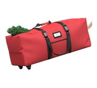 Sac d'arbre de Noël - Housse anti-poussière pour décorations de Noël avec roues, support d'arbre rotatif | Garland Travel Outdoor College Cuisine Chambre de Salon Garage Déménagement O