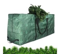 Sac d'arbre de Noël | Sac de Noël étanche avec poignées renforcées et double fermeture éclair | de classique pour sapins et ornements