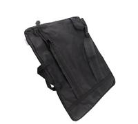 Sac d'art en Toile Imperméable avec Grande Poche de Rangement pour Planche à Dessin 4K et Papier, Bandoulière Confortable pour Les Artistes en Déplacement (Black)