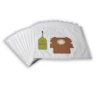 Sac d'aspirateur adapté pour Progress Slalom: Fresh, Futura | 10 Sacs à poussière + 2 microfiltres + 2 filtres à Moteur | Semblable au Sac d'origine: P 57, V 27