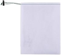 Sac d'aspirateur de piscine avec cordon de fermeture à glissière en maille fine, sac de nettoyage pour bassin et attrape-feuilles, sac de nettoyage S pratique et astucieux