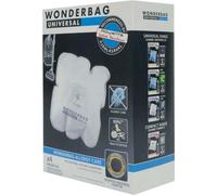Sac d'aspirateur, Rowenta WB484740, WonderBag Endura, sacs d'aspirateur, Allergy Care Set avec 4 sacs (universel), 5 plis, universel, textile