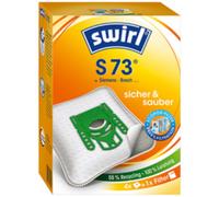 Swirl Sac d'aspirateur 193295 S73 AS Paquet de 3x4