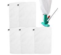 Sac d'aspirateur, sac à vide à feuilles de piscine - Fournitures de capteur de feuilles Terminator - Gulper de sel de pillage de piscine pour aspirateur 11,8 x 9 pouces pour un pu