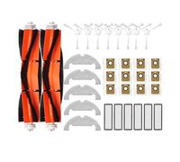 Sac d'aspirateur. Sac d'aspirateur, sacs sales, brosses latérales, filtre, brosse, pièces de rechange for aspirateurs, Compatible avec Dreame Bot D10 Plus, accessoire RLS3D (Color : 33PCS)