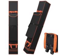 Sac d'auvent de rechange avec roues à roulettes, pour tente pop-up de 25,4 x 25,4 x 157,5 cm, sac de transport de rechange avec poignées, tissu Oxford imperméable 800D