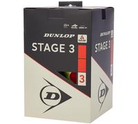 DUNLOP Balle de Tennis Adulte Unisexe, Jaune/Rouge, Taille Unique