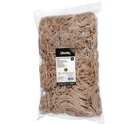Sac de 1kg d'élastique en caoutchouc blond étroit 100x1,8mm