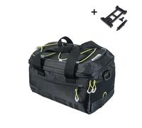 Basil Sacoche porte-bagages Miles MIK 7 L étanche verrouillable Noir