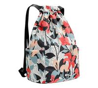 Sac de bain - Séparation sèche et humide Impression florale | Sac en filet pour le - Pour fête natation voyage voyage d'affaires maison lieu de travail loisirs hommes femmes enfants