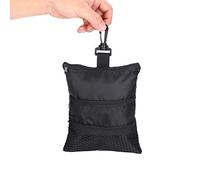 Sac de Balle de valuables Pouch Sac de Portable Multi-Poches Ox Solide, Sac de Rangement élégant pour Accessoires de avec Fermeture éclair Noire avec Akcesoria do toreb na kije