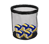 Sac de ballon de sport en maille - 15 L | Grand sac de basket-ball, serviette de plage et organisateur d'extérieur