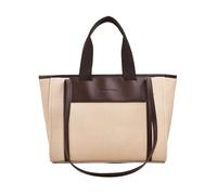 Sac de banlieue de grande capacité Élégant Sac à main Vintage Sac à main Mode Simple Sac à provisions décontracté Sac à bandoulière vintage, café