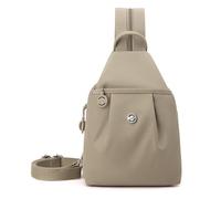 Sac de banlieue imperméable à 2 voies, sac fourre-tout convertible, sac fourre-tout à bandoulière antivol pour voyage, 30 x 21 x 14 cm, pour femme., kaki clair, 30*21*14 cm (11.8*8.3*5.5 inches)