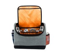 Sac de barman - Ensemble d'outils de cocktail portable de 25,4 cm, rangement professionnel | Porte-accessoires de bar en toile grise, pochette de protection | Pour maison, intérieur et extérieur