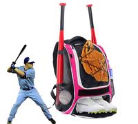 Sac de baseball | Sac à dos Oxford imperméable | Grand Bag de batte de baseball pour garçons, jeunes et adultes | Bag à dos pour équipement de sport, compartiment principal, pour entraînement, voyage,