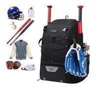 Sac de batte de baseball, grands sacs d'équipement sportif, sac à dos de gym, sac de baseball pour jeunes, sac léger de club de softball pour garçons, adultes, gants de frappe