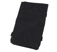 Sac de Béquille en Tissu Oxford, Fixation de Sangle, Pochette Portable Multifonction Noire pour Un Usage Quotidien