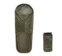 Sac de bivouac léger pour le camping avec polyester Ripstop 70D respirant et revêtement imperméable réfléchissant la chaleur pour les aventures en plein air et la survie (vert)