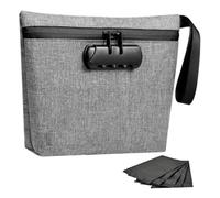 Sac de blocage immunitaire avec crochet à combinaison pour espèces, visas sauvages, exploration, sac de rangement résistant aux déchirures