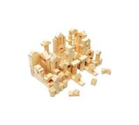 Blocs de construction en bois NATURE EXTRAGRAND small foot®, 100 pièces bois TU