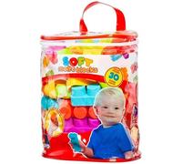 Sac De Blocs De Construction - - 30 Pièces Multicolore