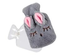 Sac de bouillotte avec housse en peluche mignonne, sac d'eau chaude d'hiver pour soulager le réchauffement des mains, pour femmes et enfants, usage domestique