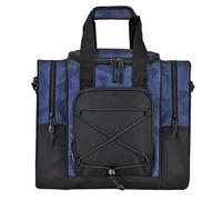 Sac de Boule de Bowling - Sac de Boule de Bowling Simple, Sac de Bowling Multifonctionnel avec intérieur rembourré | Bandoulière réglable, Sac à Balle de Bowling, Chaussures et Femme, Dark Blue